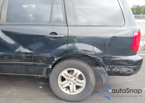 2003 Honda Pilot Ex-L из США, поврежденный, VIN 2HKYF18583H527671